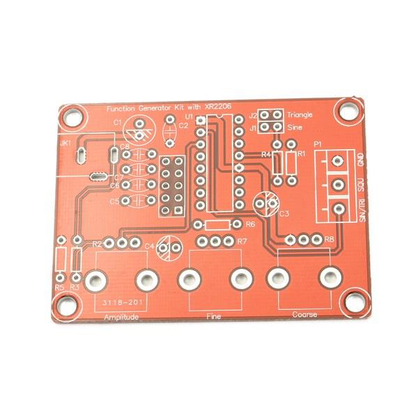 Function Signal Generator Kit Sine Triangle Square Output 1HZ-1MHZ