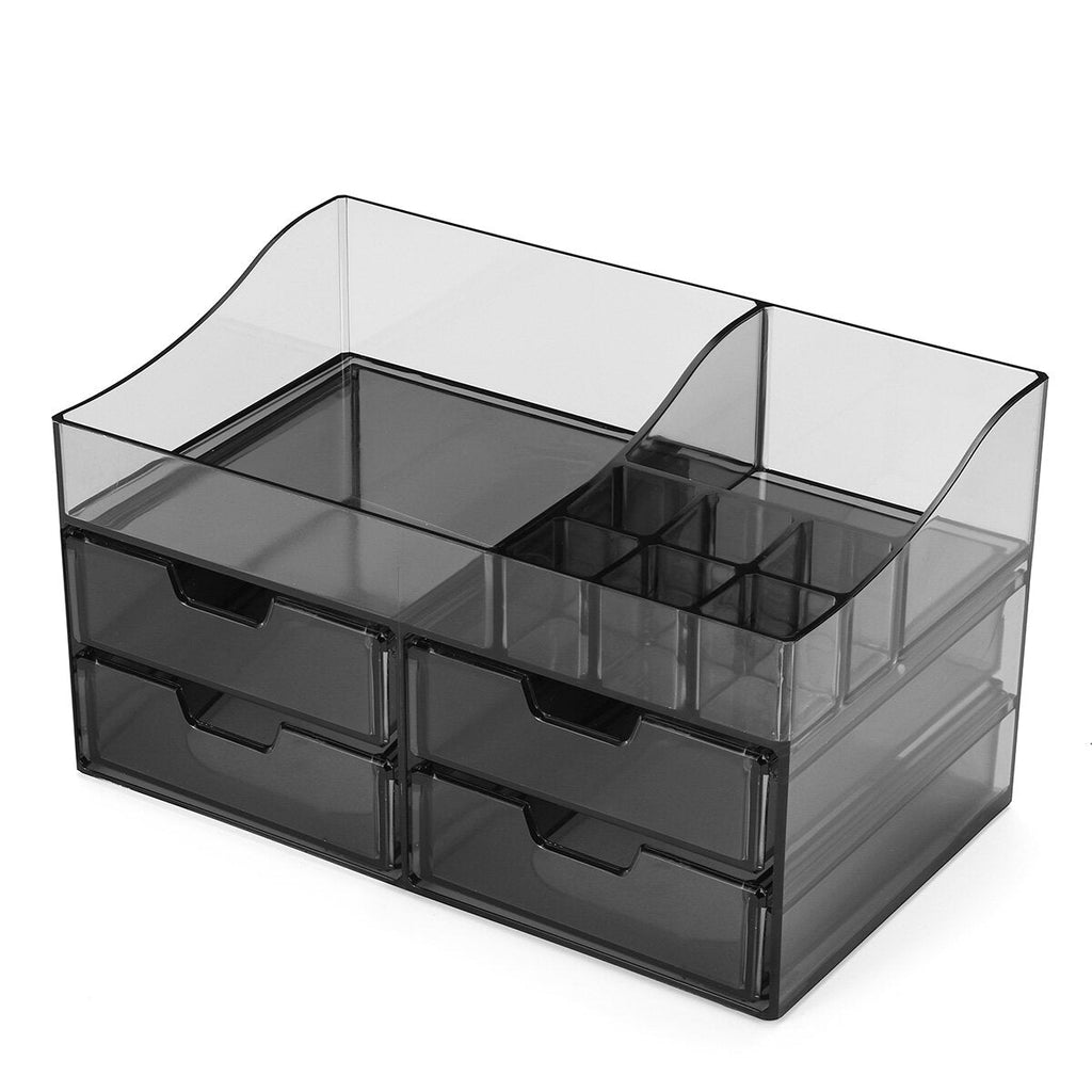 Acrylic Cosmetic Organizer Transparent Storage Box All In One