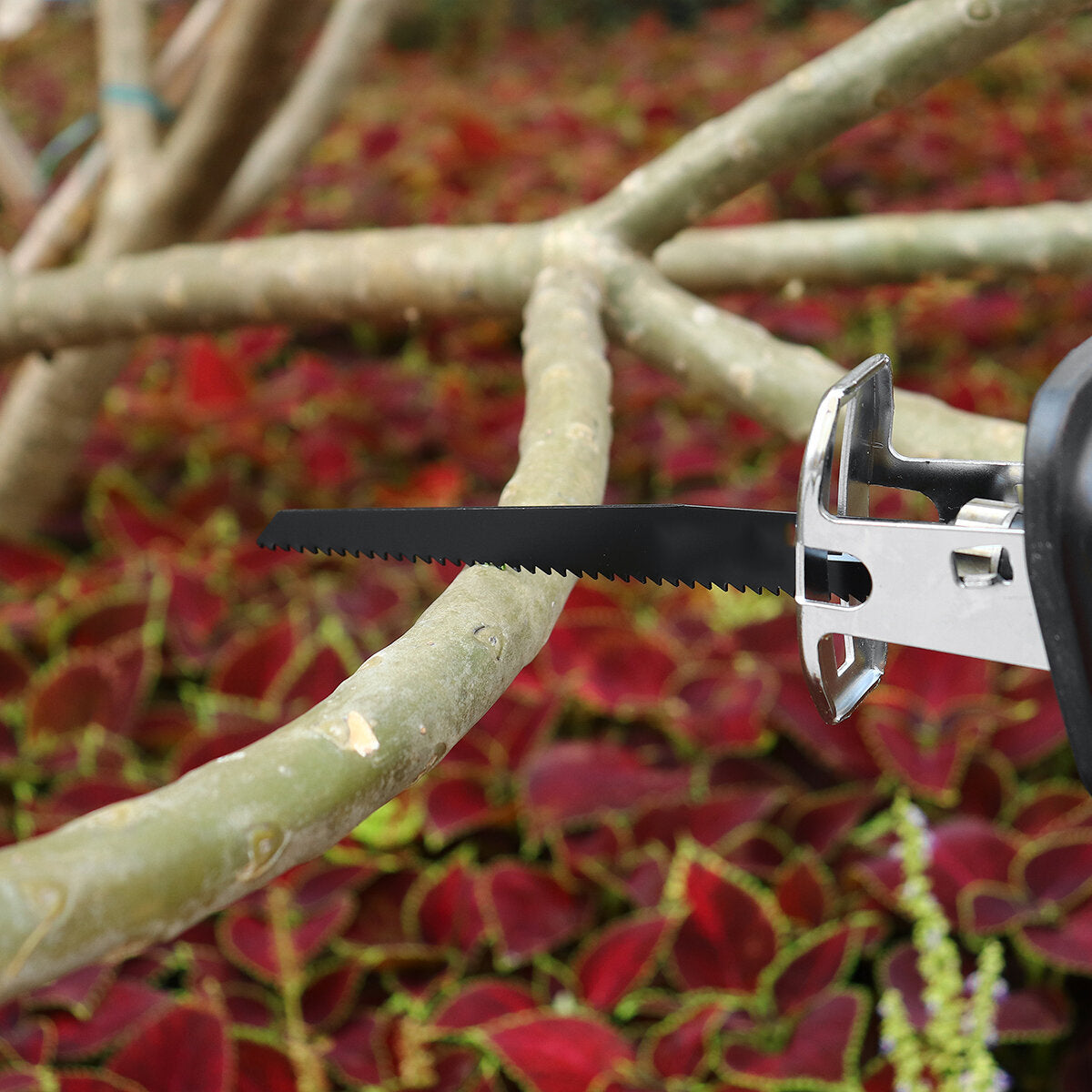 88VF Cordless Electric Reciprocating Saw Outdoor Portable Woodworking Tool One Hand Saw