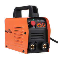 250A 220V Mini Electric Welding Machine Portable Digital Display MMA ARC DC Inverter Plastic Welder Weld Equipment