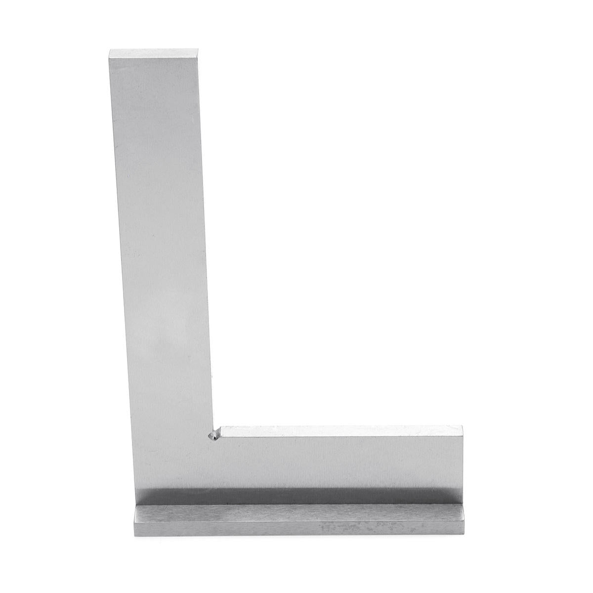 150x100mm Stainless Steel 90° Angle Ruler - High Precision Tool for Verticality Check & Layout Work, 1pc