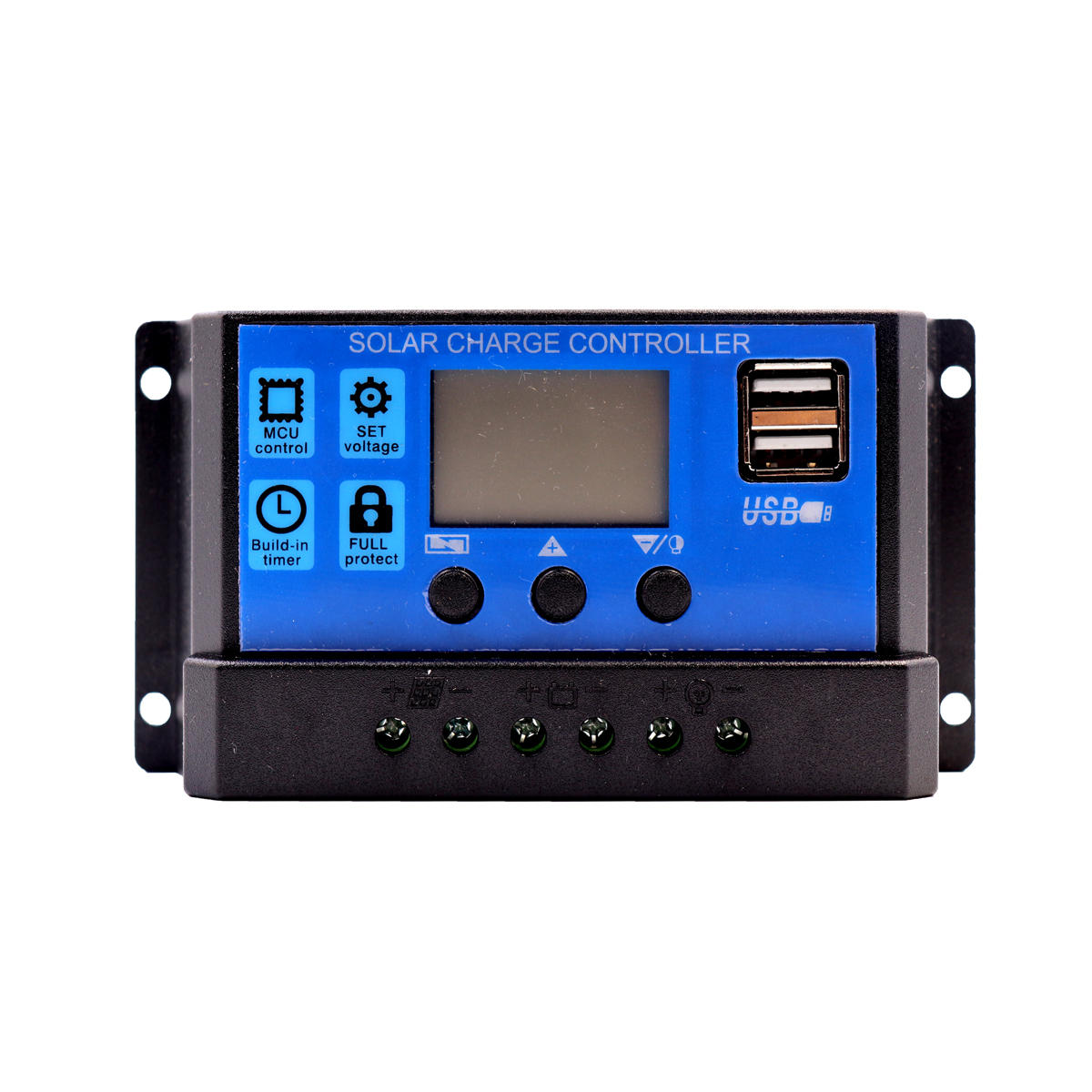 40W Solar Panel +3W Lamp +10A Solar Controller +1m Extension Cord Set for Camping Home Working