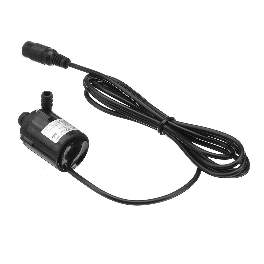 DC 12V 280L/H Water Pump 5.5x2.1 Female Plug Brushless Submersible Motor Water Pump