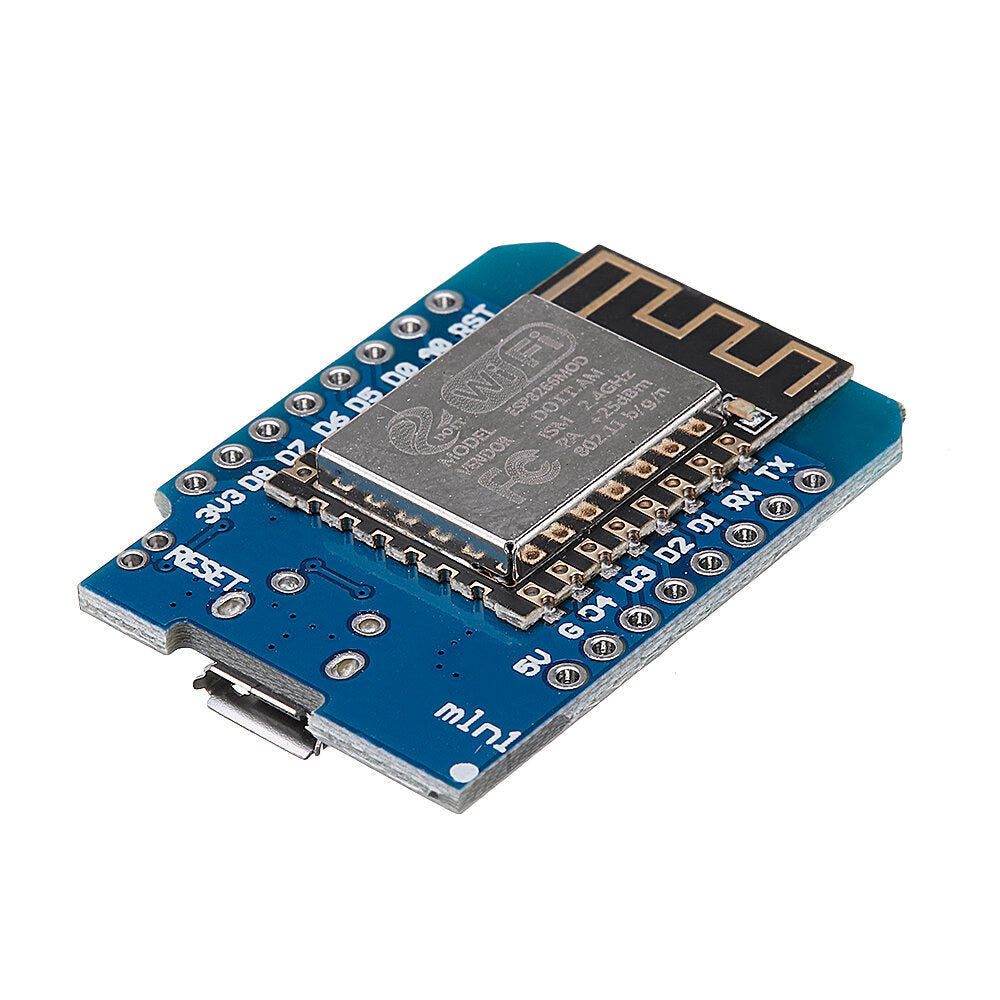 2Pcs Geekcreit D1 mini V2.2.0 WIFI Internet Development Board Based ESP8266 4MB FLASH ESP-12S Chip