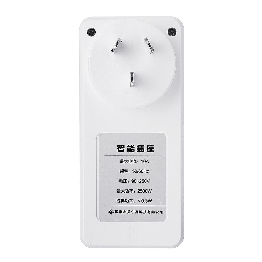 Smart WiFi Intelligent Socket APP Remote Control Time Delay Timing Multiple Voice Control