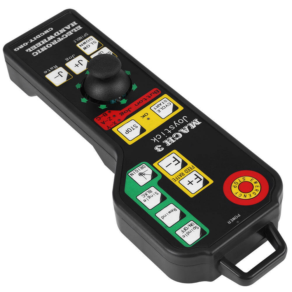 6 Axis USB CNC Handwheel Joystick Rocker Handheld Electronic Handwheel CNC Engraving