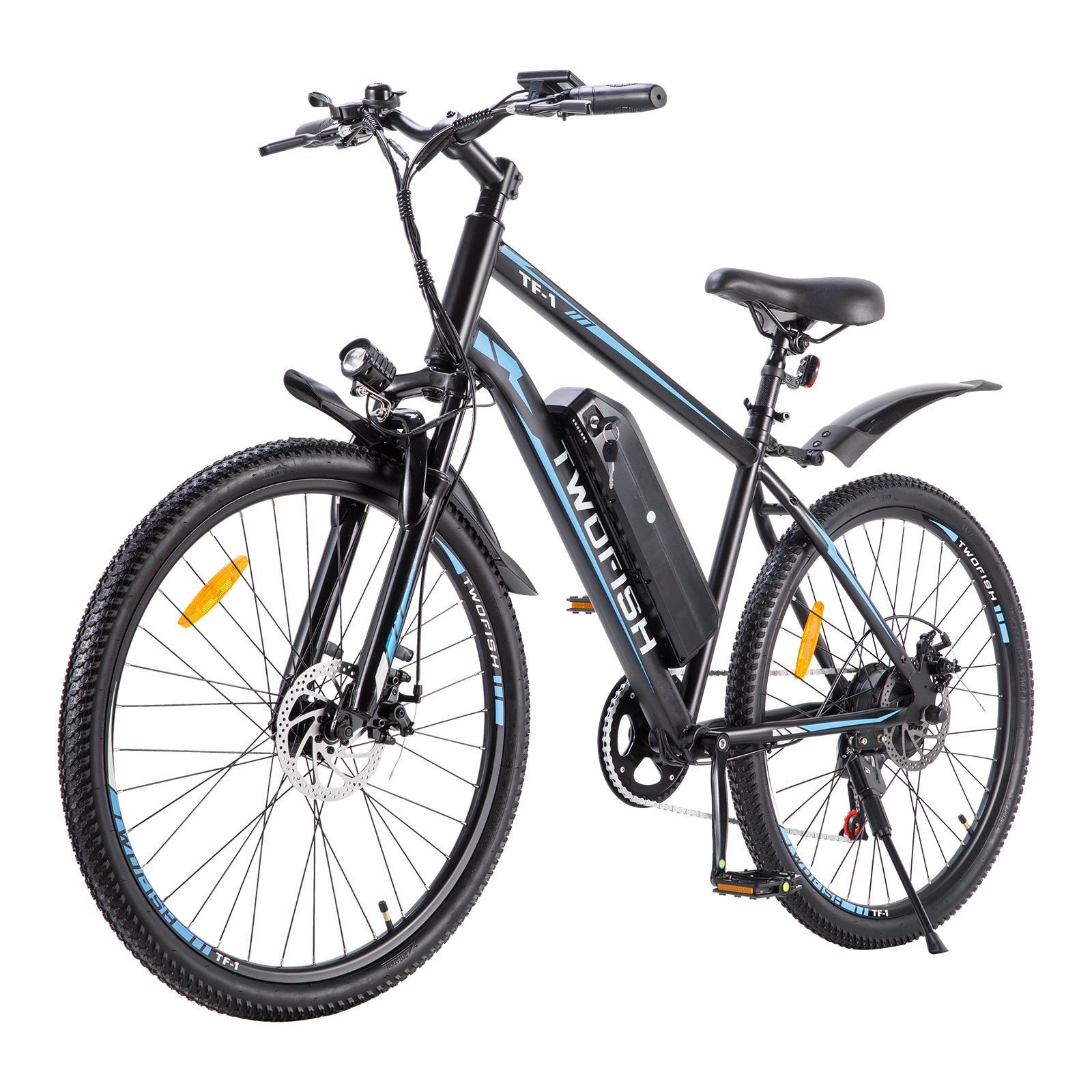 Electric Bike 36V 15AH Battery Peak Power 250W Motor 25KM/H Top Speed 26inch Tires 40KM Max Mileage 120KG Max Load Electric Bicycle