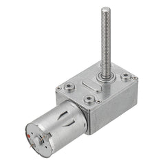50mm-M6 Screw Worm Gear Motor DC 6/12/24V 150RPM Self-locking Reduction Gear Motor