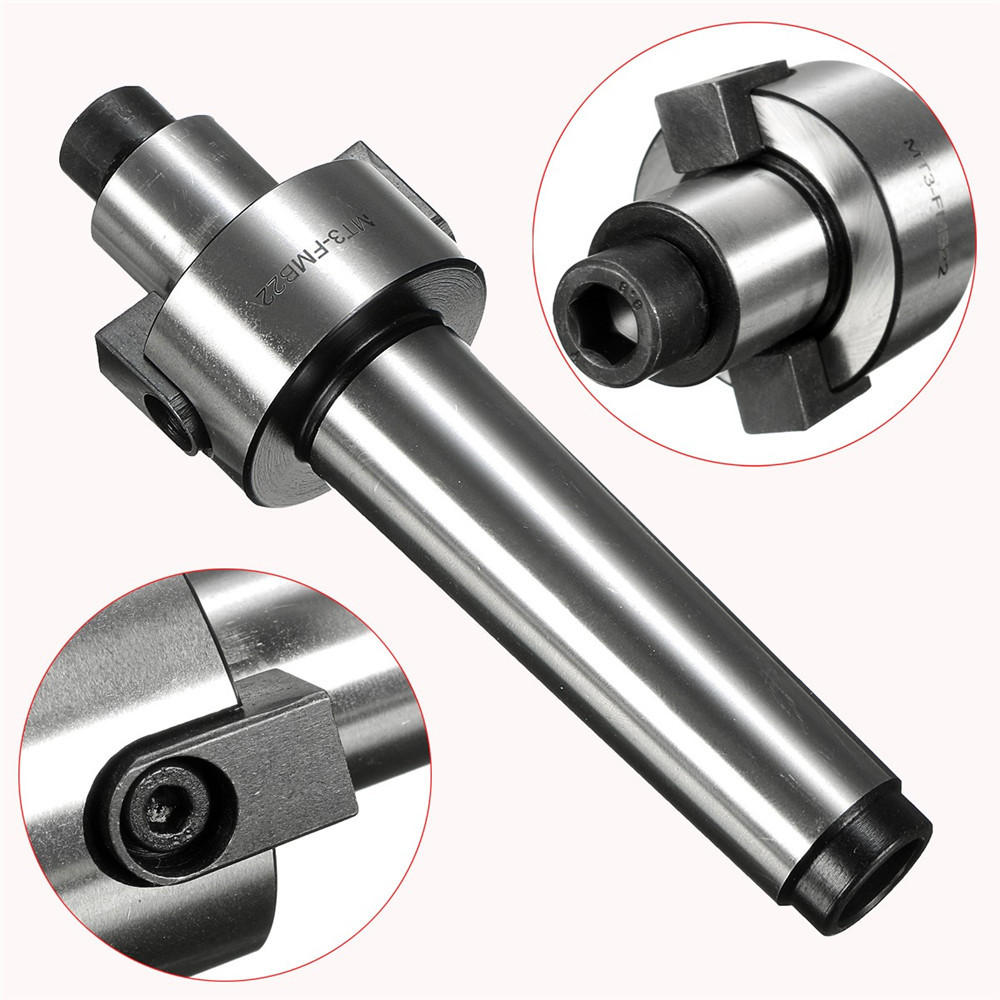 MT3 FMB22 M12 Mill Arbor Morse Taper Tool Holder