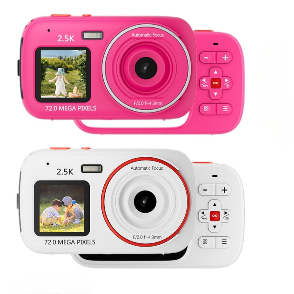 72MP Digital Camera for Photography and Video Dual HD Screen 16x Zoom Portable Cameras Gifts for Girls Boys and Kids