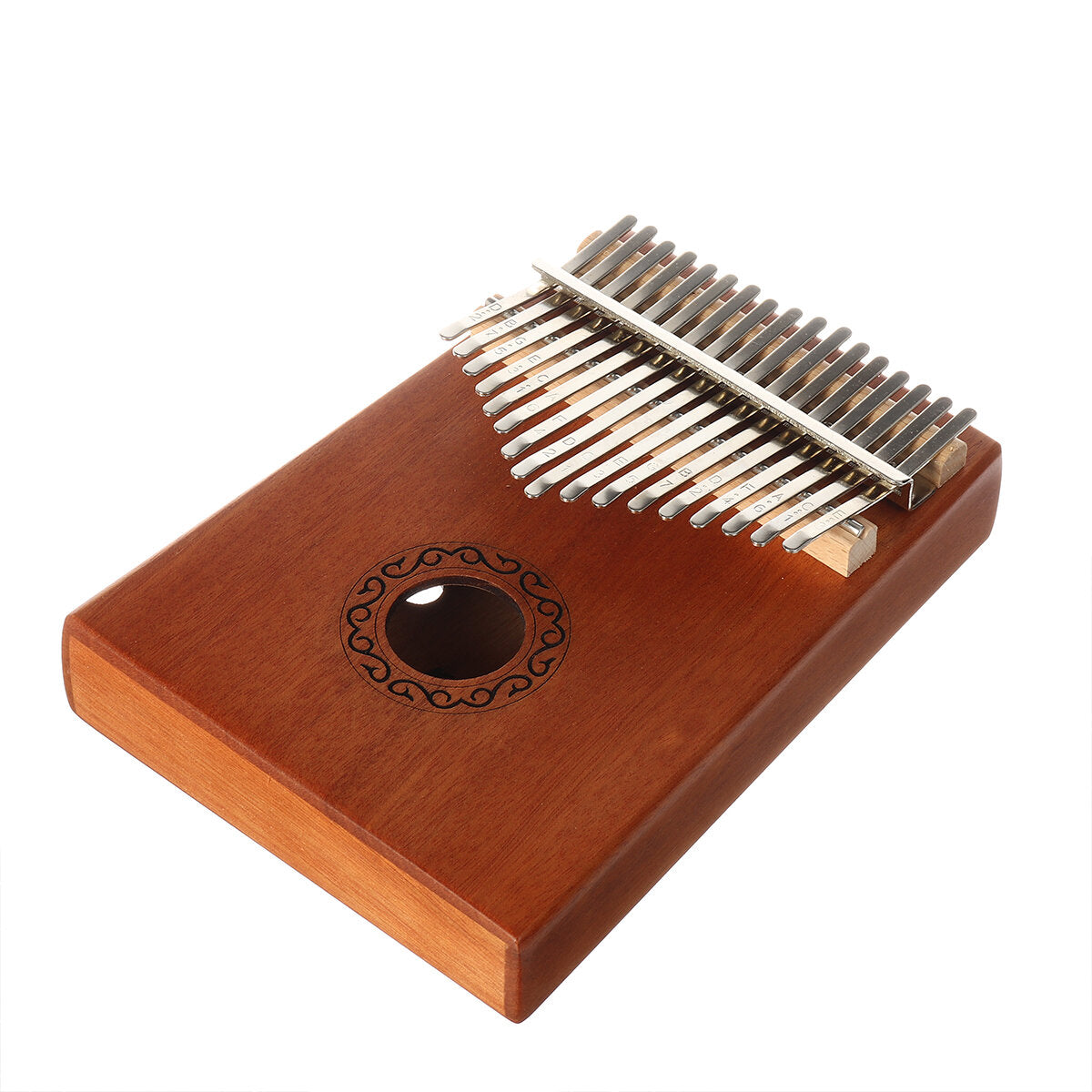 17 Key Kalimba Thum Finger Piano Beginner Practical Wood Musical Instrument Kit