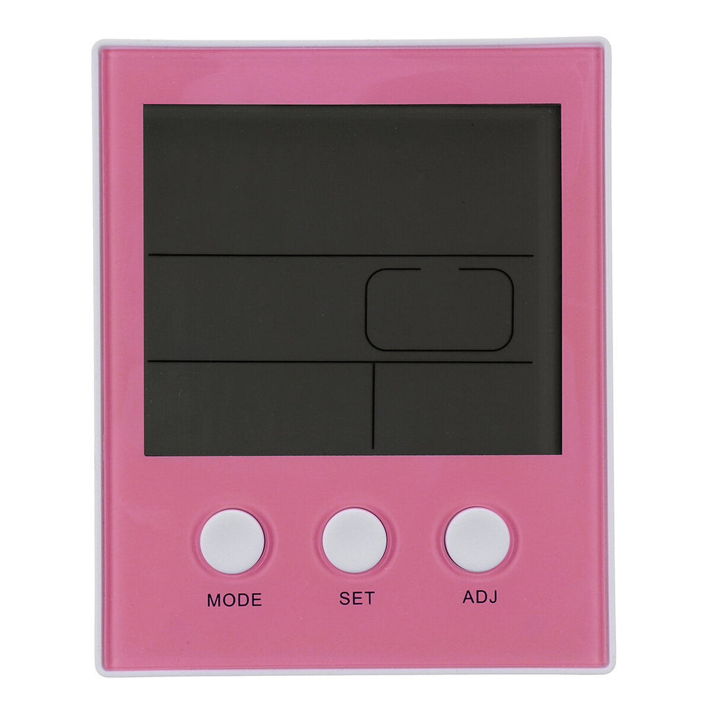 Thermometer Hygrometer Temperature Humidity Tester Backlight Time Date Calendar Alarm Clock