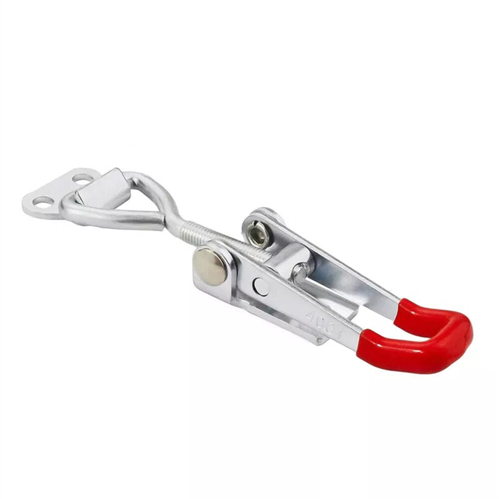 Heavy-Duty Iron Galvanized Toggle Latch Clamp, Rust-Resistant, Easy Install, 100kg Holding Force, Versatile for Various Applications