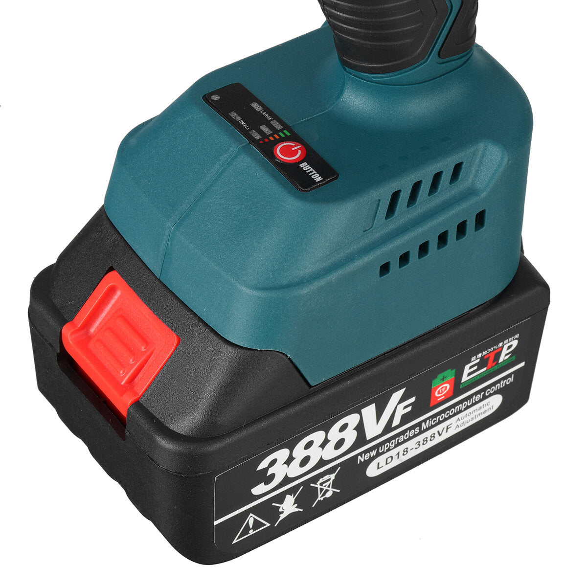 420N.m Brushless Electric Impact Wrench With One/Two Battery Home Improvement Power Tools