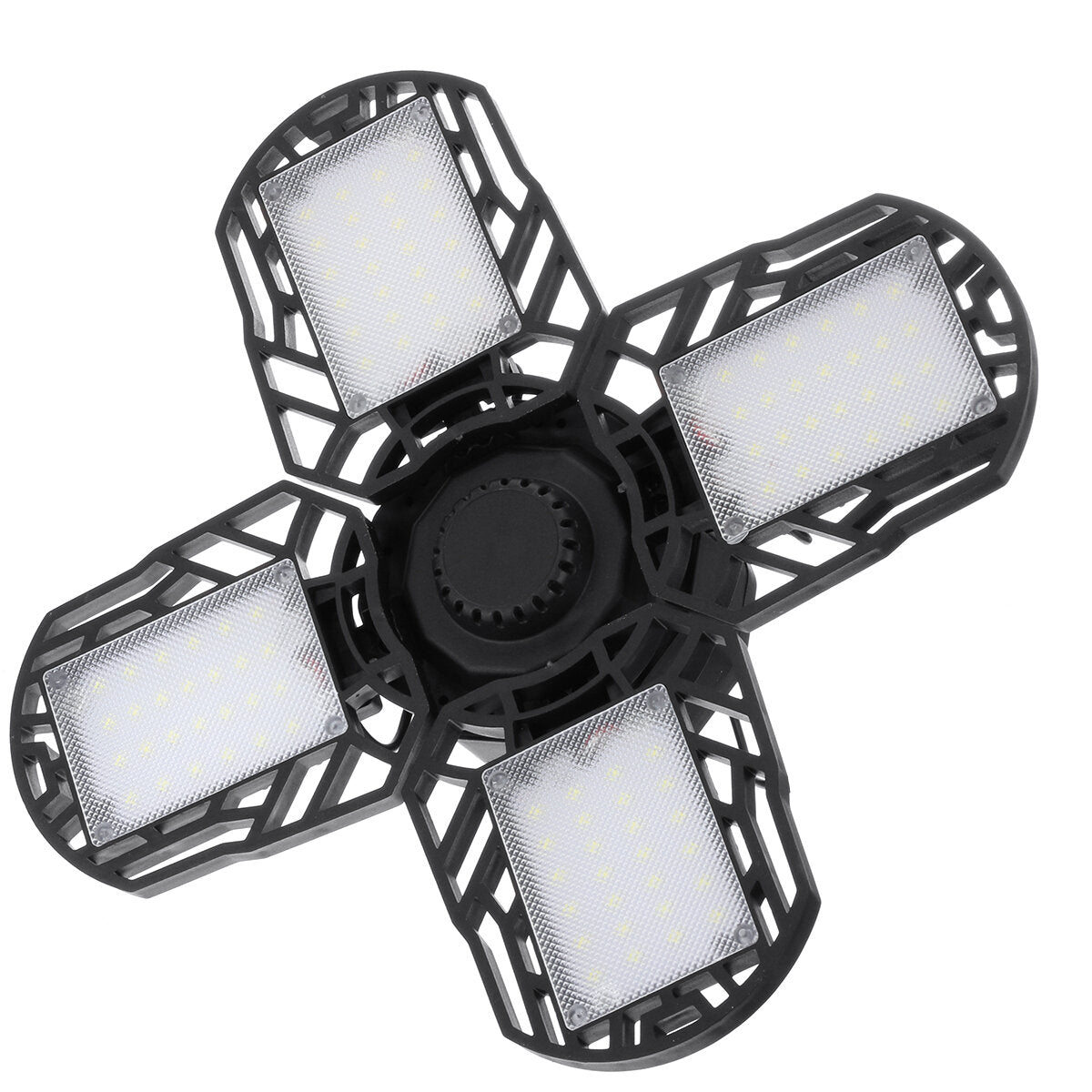 60W 120W LED Garage Light Bulb Deformable Ceiling Fixture Lights Workshop Lamp USB Direct Charging