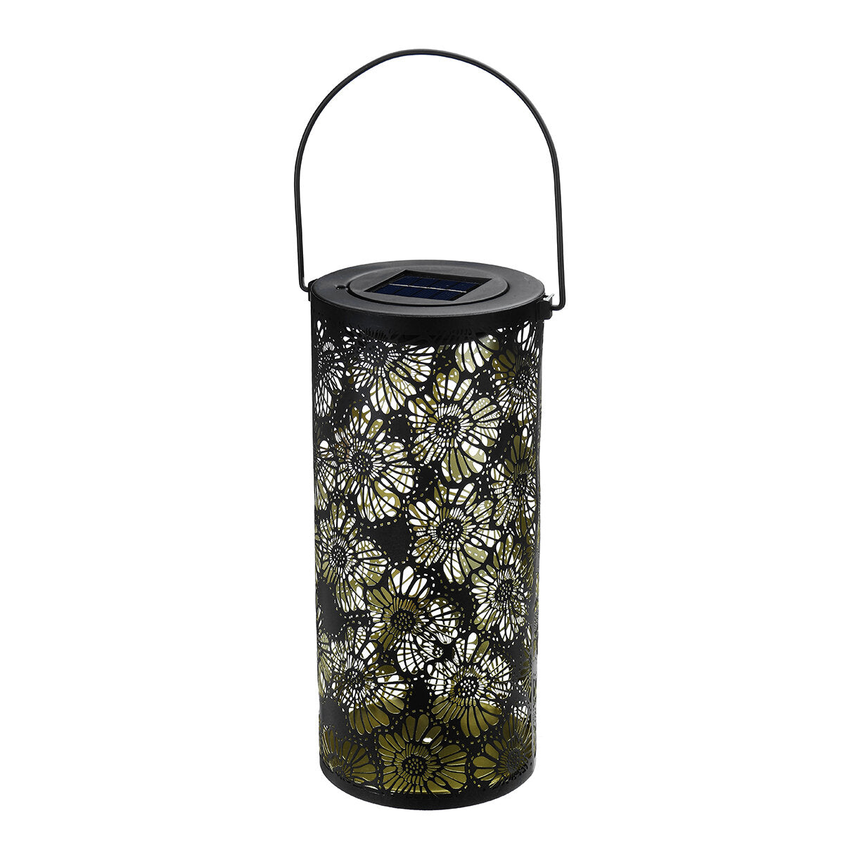 Solar Power Flower Lantern LED Lamp Garden Light Outdoor Landscape Decorative