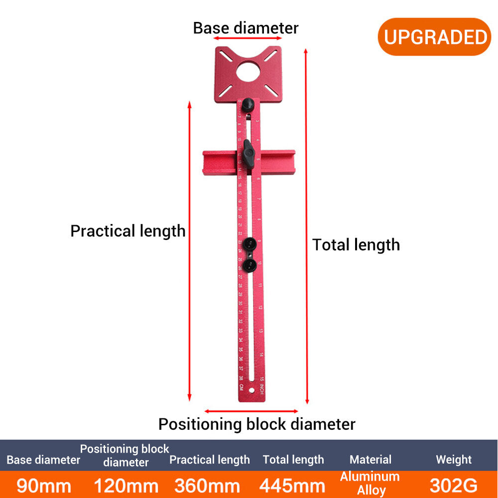4 in 1 Router Milling Groove Bracket - Premium Aluminum Alloy, Versatile Design, Precise Cuts for Woodworking Projects