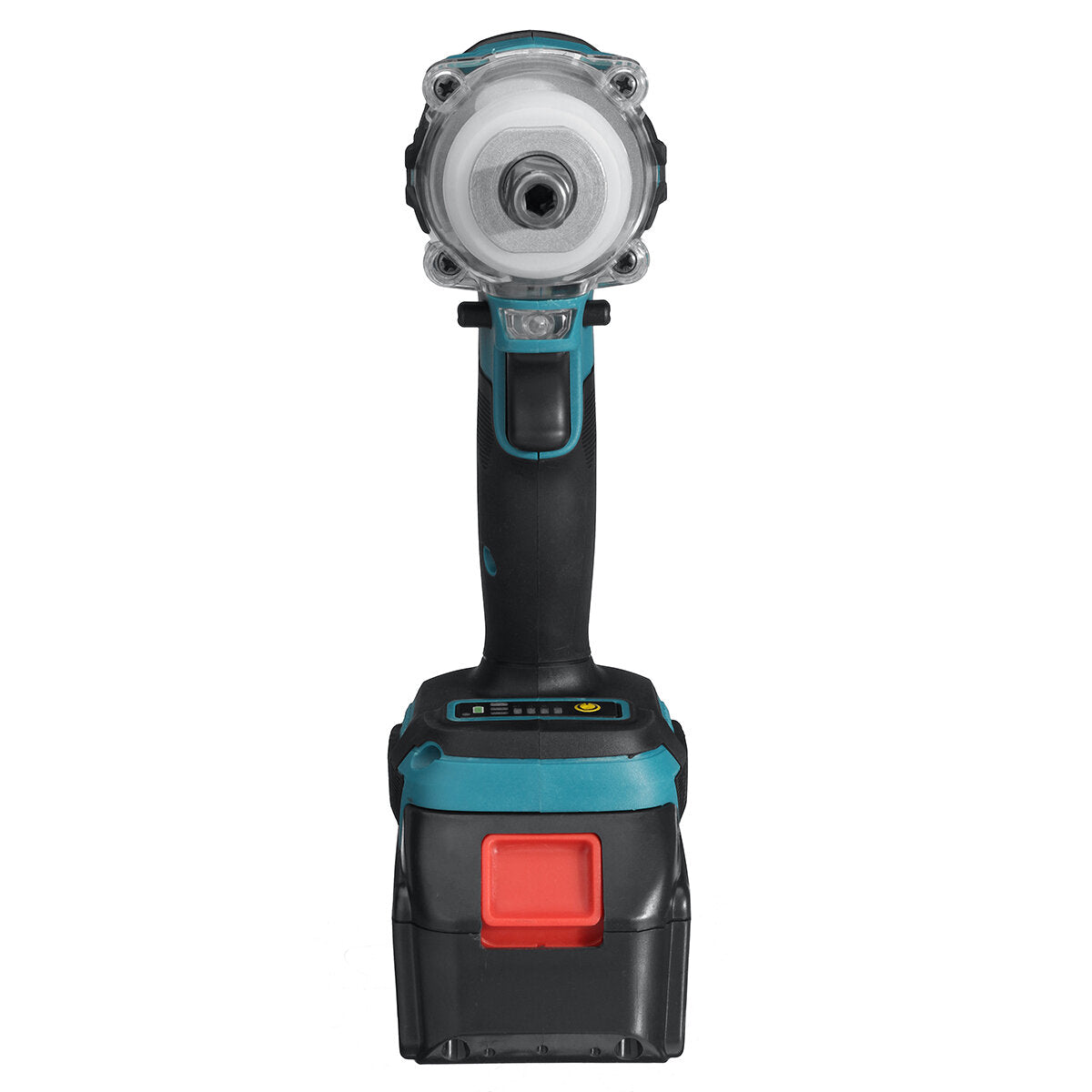 480N.m Wireless Eletric Impact Wrench 10 Cell Li-ion Battery Wrench Woodworking Tool W/ None/1/2 Battery Also For Makita