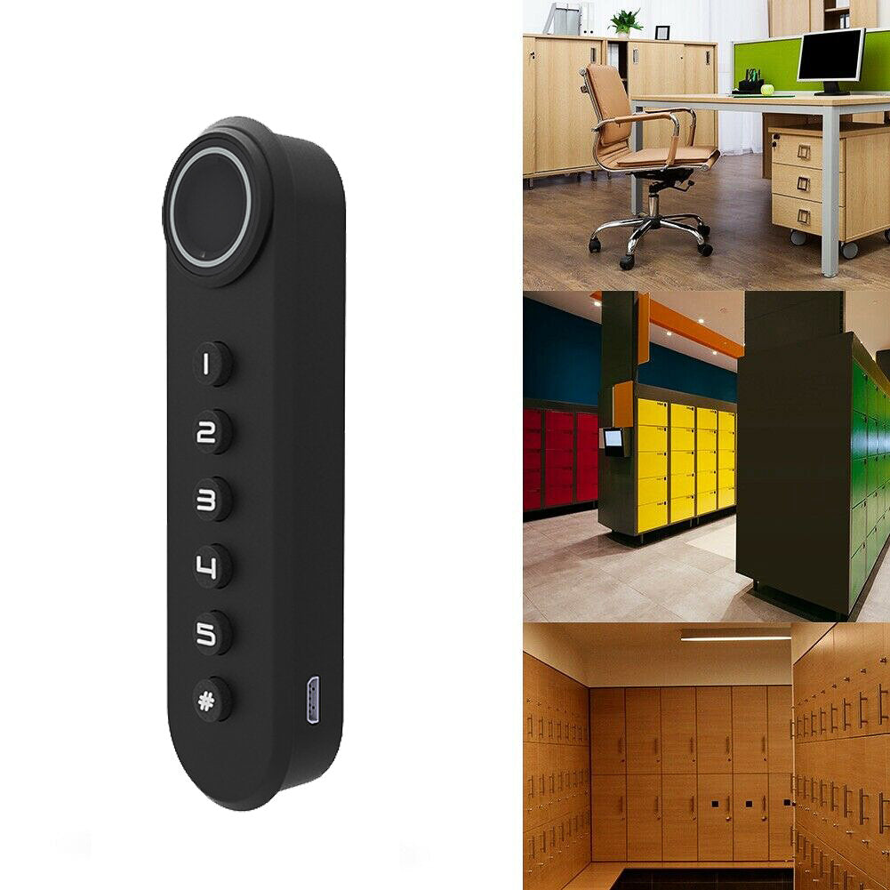 Smart Semiconductor Fingerprint Password Drawer Cabinet Electronic Coded Lock for Privacy Property Security