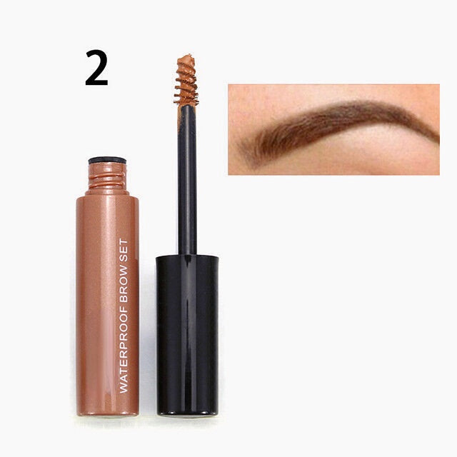 Brown Eyebrow Dyed Cream Enhancer Gel Eye Makeup Colored Black Coffee Waterproof 4 Colors