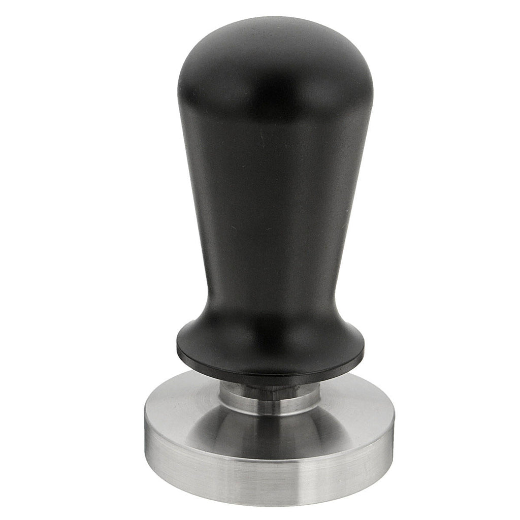 58mm Stainless Steel Coffee Tamper Calibrated Pressure Coffee Bean Press Flat Base for Espresso