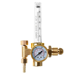 Argon CO2 Mig Tig Flow Meter Auto Pressure Regulator Welding Weld Gauge Gas Welder