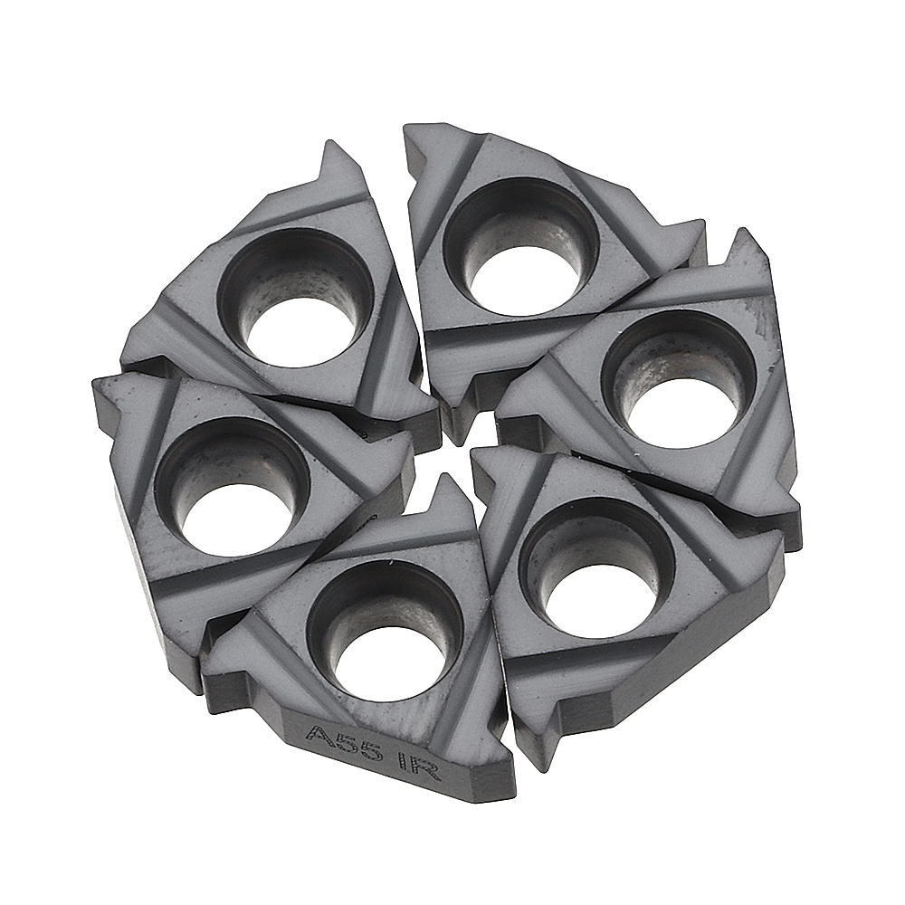 10pcs 11IR A55 Internal Thread Carbide Internal Lathe Insert For Turning Tool Holders