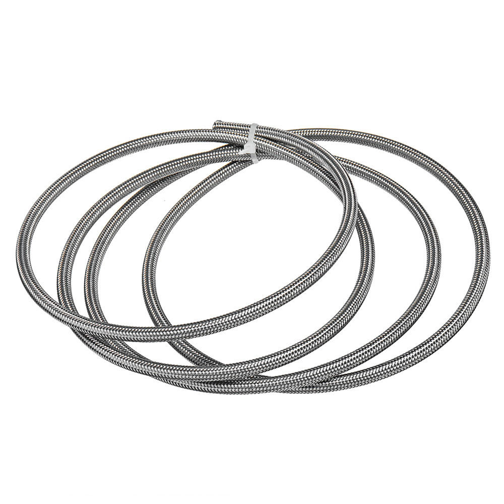 2m AN3 Stainless Steel PTFE Brake Clutch Hose Line Pipe Fuel Hose