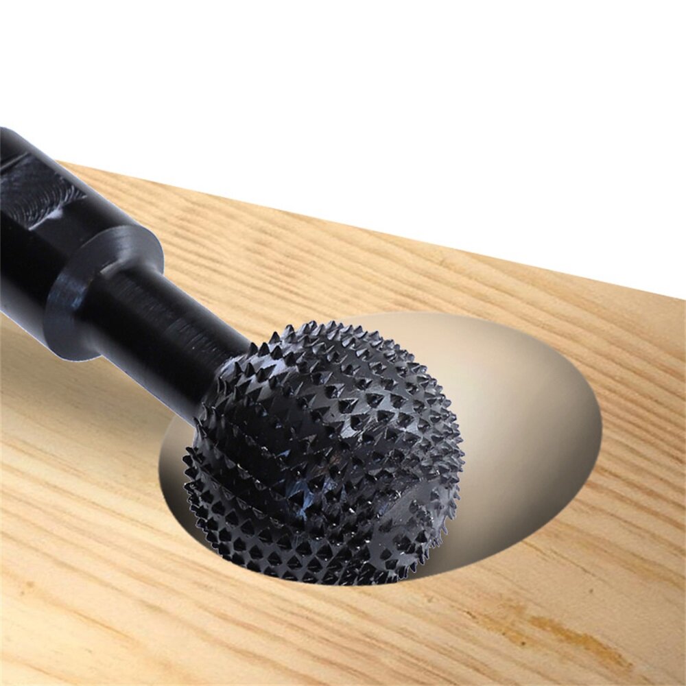 Spherical Wooden Carving Knife Polishing Head Angle Grinder Ball Rotary File Woodworking Polishing Production Tool Milling Cutter