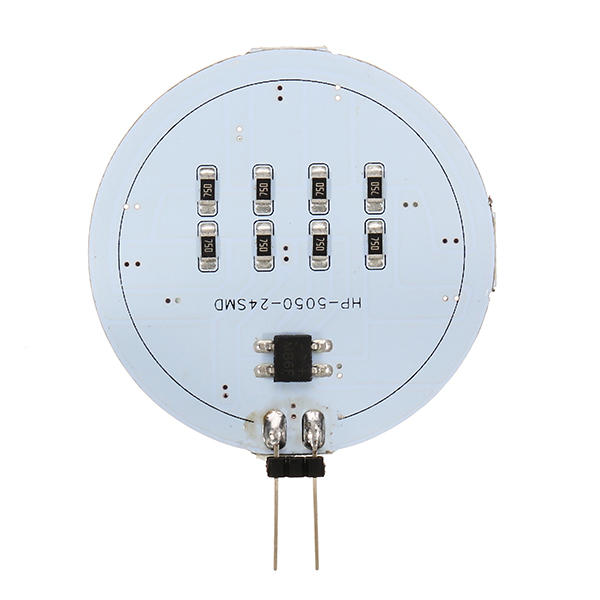 3W Dimmable SMD5050 24LEDs Warm White Pure White Ligth Bulb DC12V