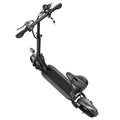 Electric Scooter With Seat 48V 18Ah 500W Recommended Top Speed 25KM/H 10inch Folding Moped Electric Scooter 60KM Mileage Max Load 120Kg
