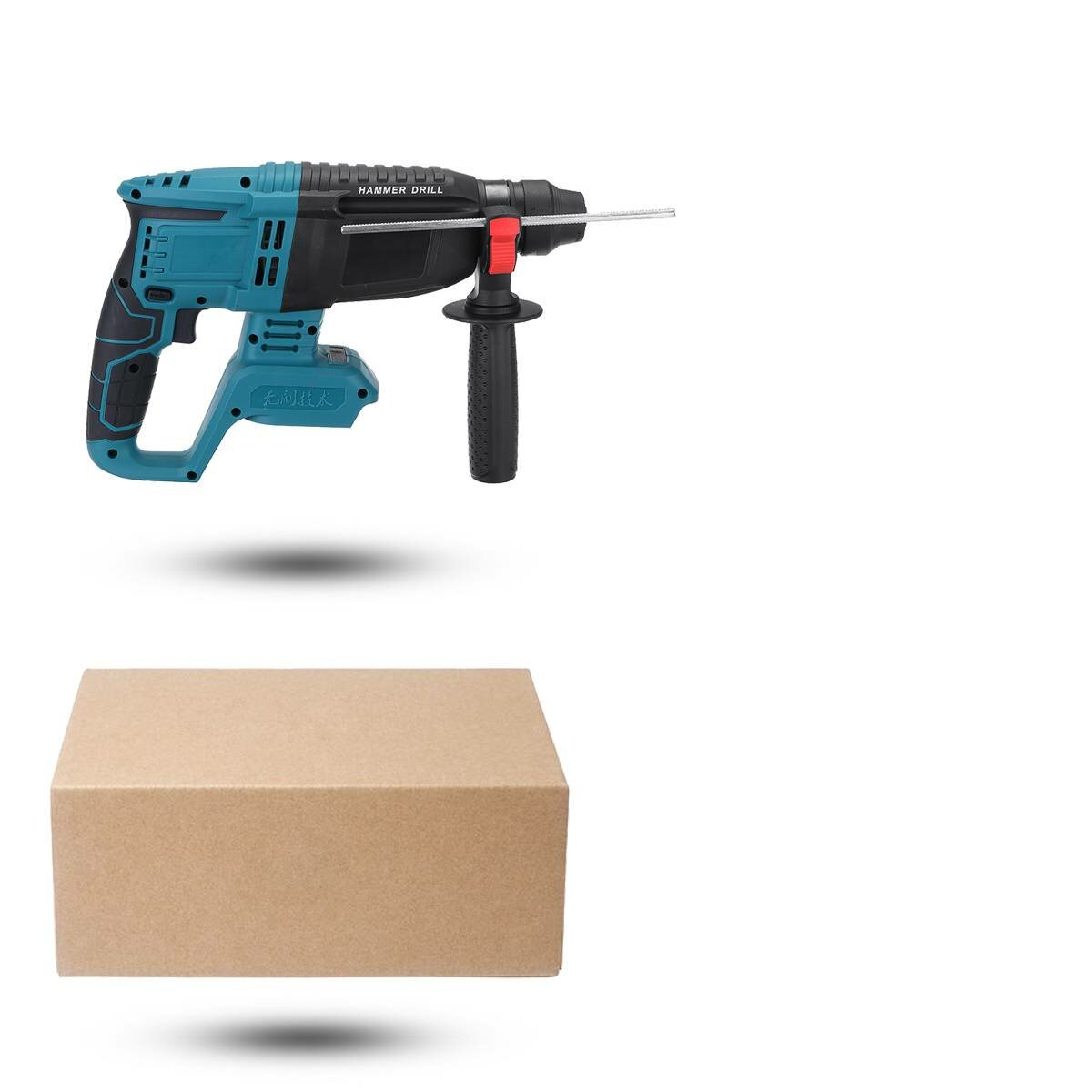 Electric Cordless Demolition Jack Hammer Impact Drill Concrete Breakers Punch Kit