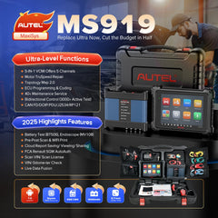 Advanced Diagnostic Tool Features Topology Mapping ECU Programming 5-in-1 VCMI Active Test 40+ Services Auto Scan Android 7.0