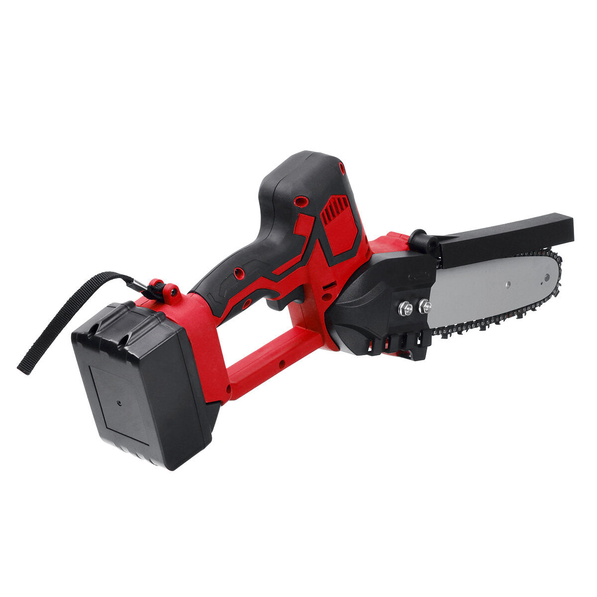 8" Rechargeable Electric Chainsaw Chain Saw Handheld Cutting Tool