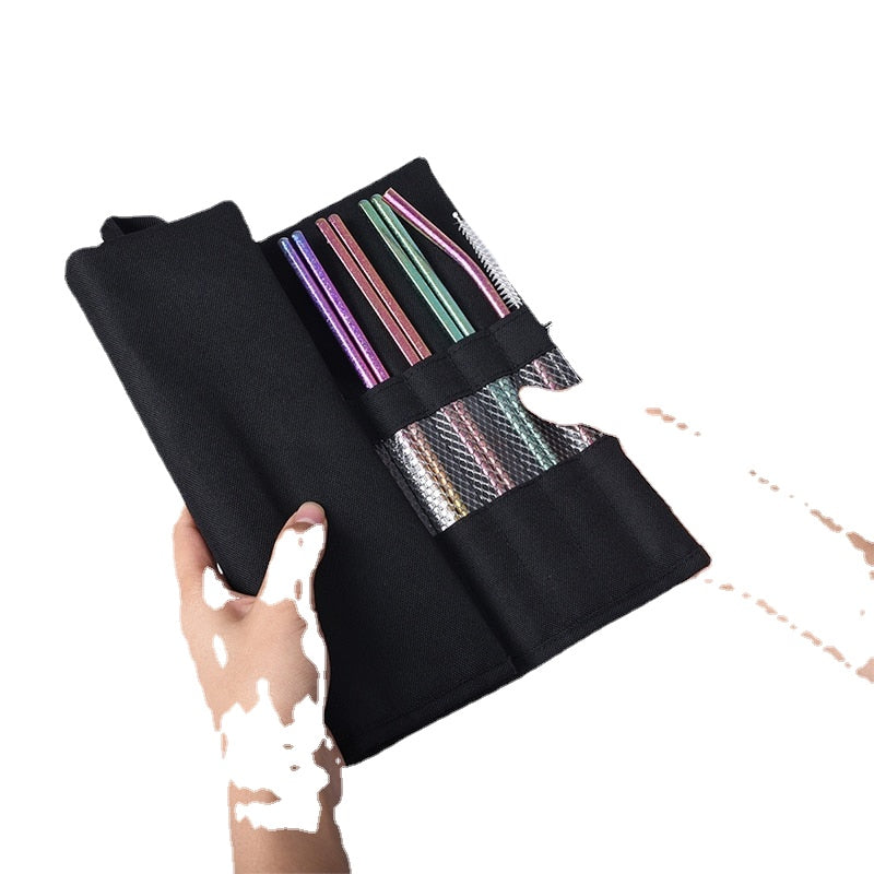 Tent Stakes Bag Cutlery Storage Bag Outdoor Camping Tent Pegs Nails Drawstring Storage Travel Stuff Sack
