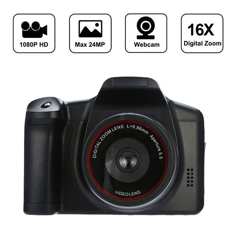 16MP 1080P HD Digital Video Camcorder 16X Digital Zoom Professional Handheld SLR Camera