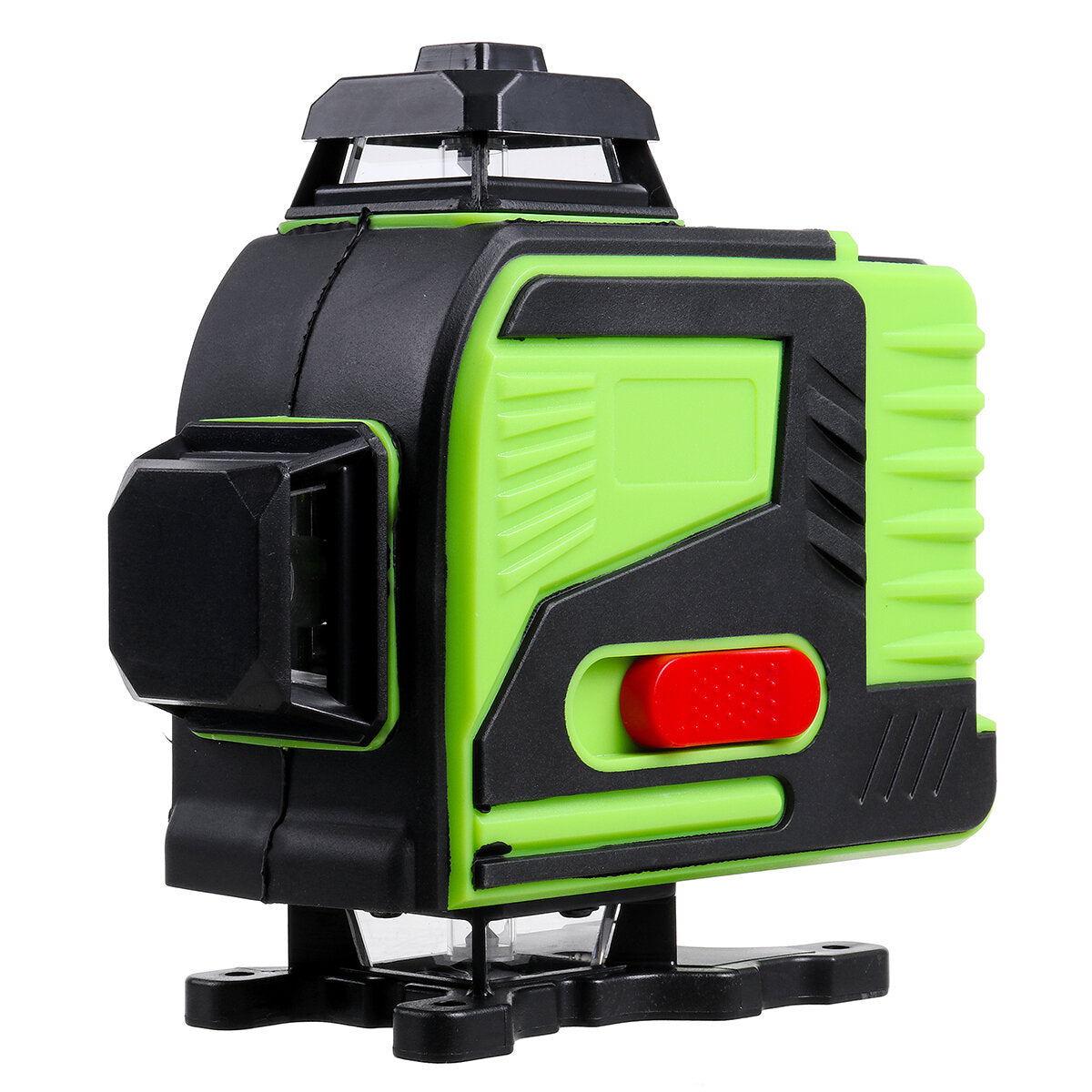 4D 16 Lines Green Light Laser Levels 360 Self Rotary Leveling Measure Tools with 2PCS Lithium Batteries