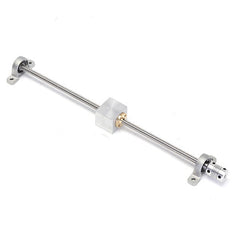 13pcs 400mm CNC Parts Optical Axis Guide Bearing Housings Aluminum Rail Shaft Support Screws Set