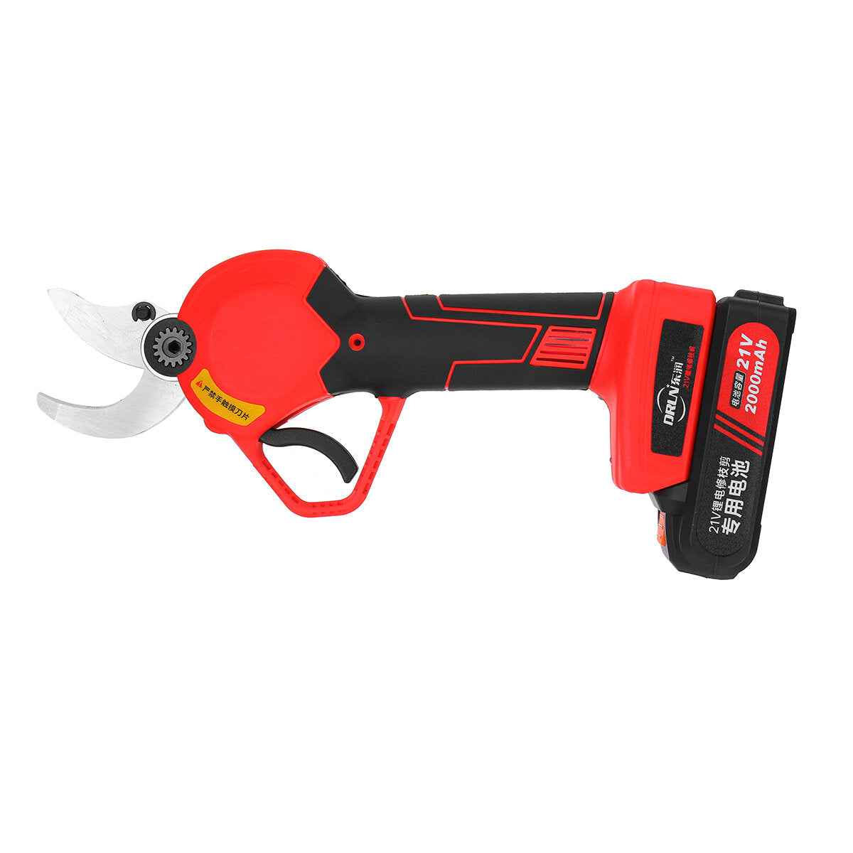 900W 21V Electric Pruning Shears Gardening Scissors Branches Cutter