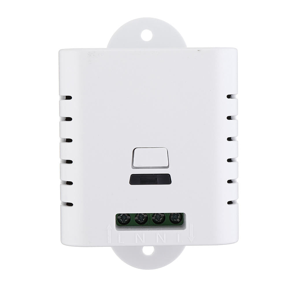 Wide Voltage AC85V-250V Wireless Remote Control Switch + Round Button Transmitter