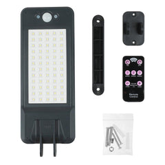 60 LED Remote Control  Solar PIR Motion Sensor Street Light Waterproof Outdoor Garden Wall Lamp 3 Lighting Modes