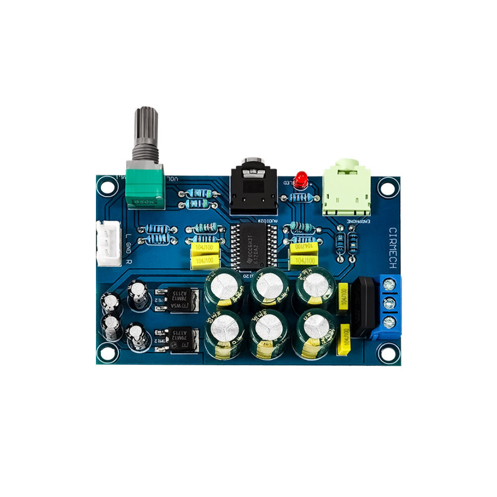 Amp Board Hi-Fi TPA6120A2 Headphone Amplifier Board Low Noise