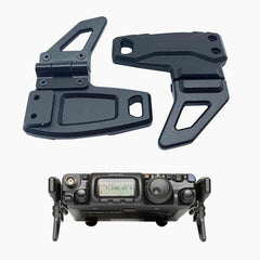 Foldable Radio Stand Bracket Aluminum Alloy For YAESU FT-818ND 817ND Portable Shortwave Radios