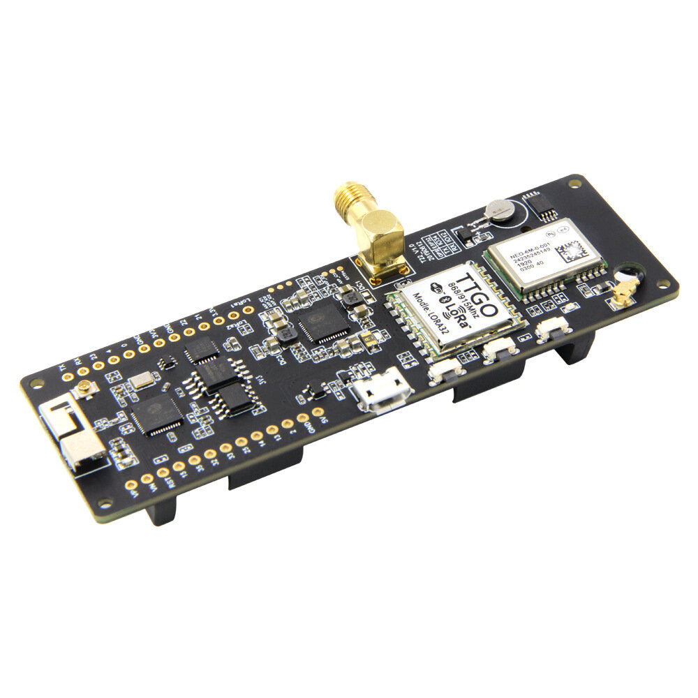 433/868/915/923Mhz V1.1 WiFi Wireless Bluetooth Module GPS NEO-6M SMA LORA32 18650 Battery Holder With OLED