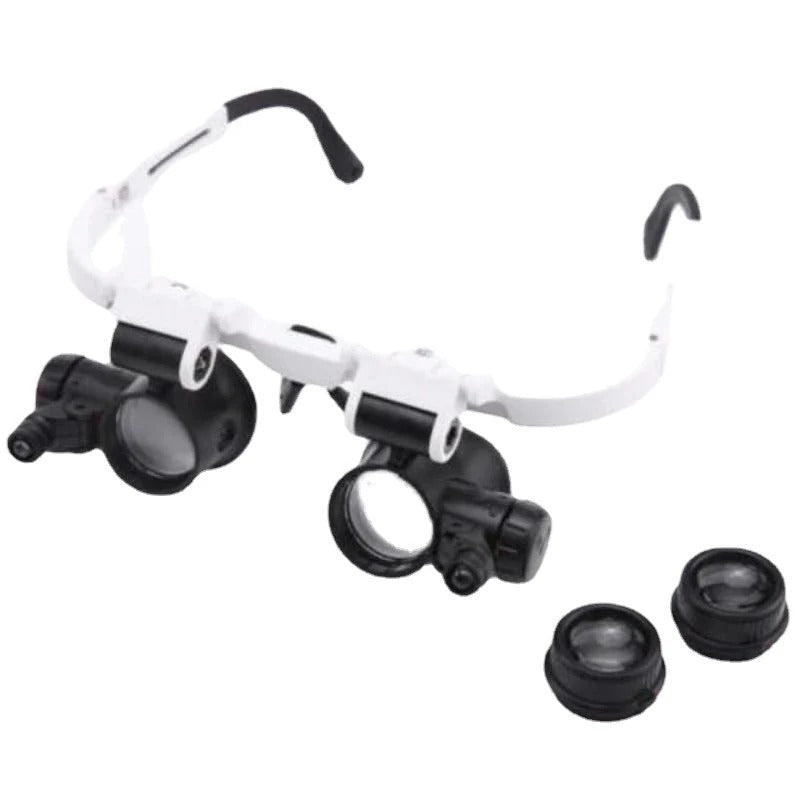 Head Mounted Magnifying Glass