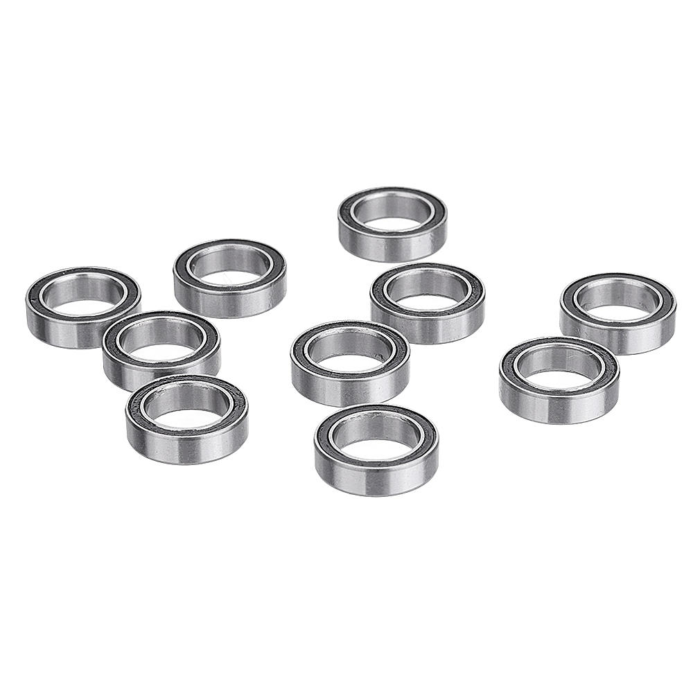 10pcs 6700-2RS 10x15x4mm 10x16x5mm Miniature Double Rubber Seal Deep Groove Ball Bearing