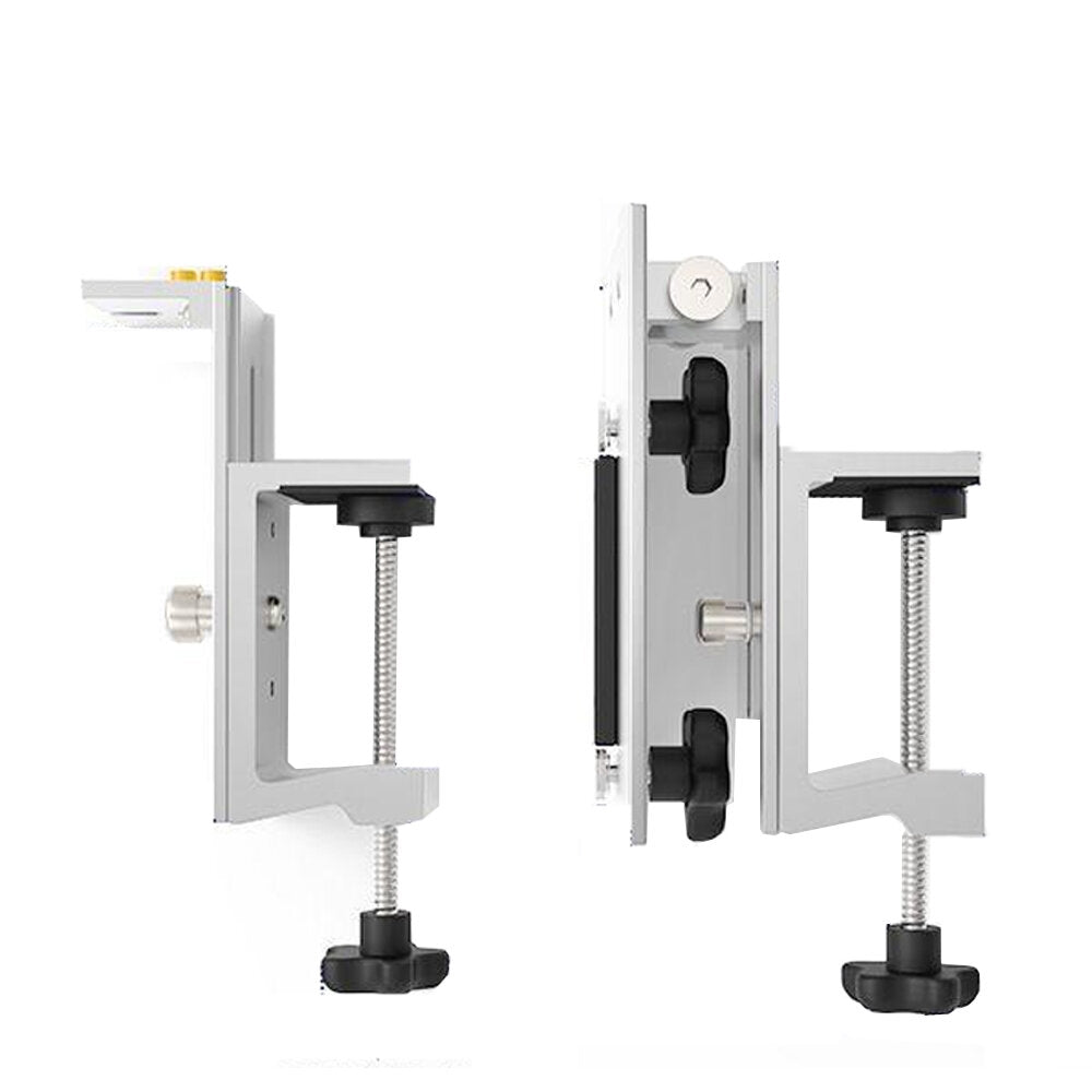 Adjustable Rail Lift Clamp - Durable, Height Adjustable, Sliding Tenon Design for Various Table Heights - 2 Pack