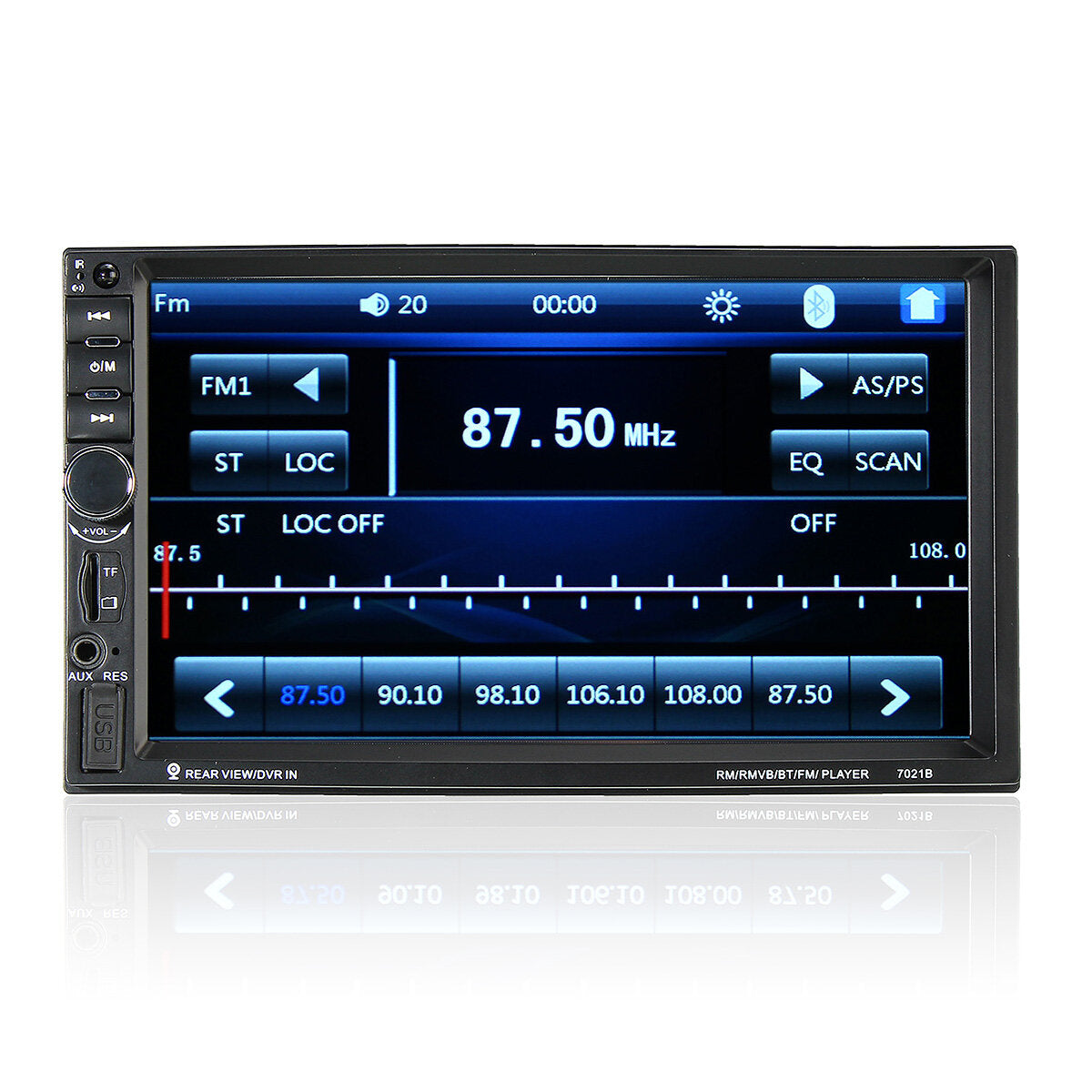 7 Inch 2 Din Touch Screen Multimedia HD Radio Car MP5 Player With bluetooth Function