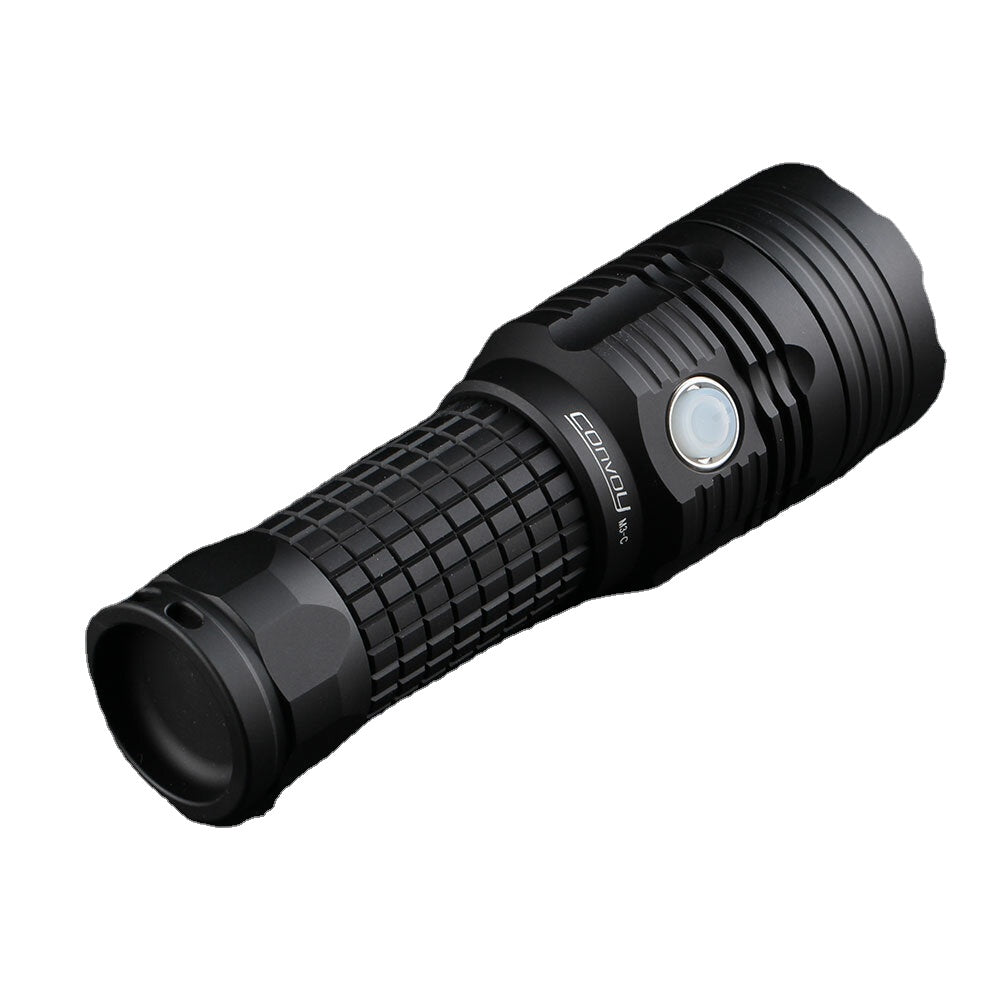 High CRI Rechargeable Strong Light Flashlight 6800mAh Long Battery Life Aluminum Alloy LED Torch