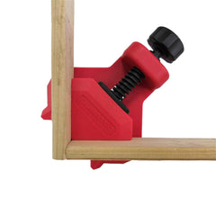 T-Type 90° Woodworking Clamp Tool, Adjustable Dual Clamping, 250N Grip Strength, Max 26mm, 4-Pack